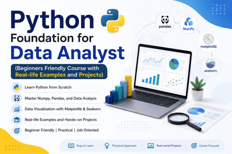 Python Foundation For Data Analyst